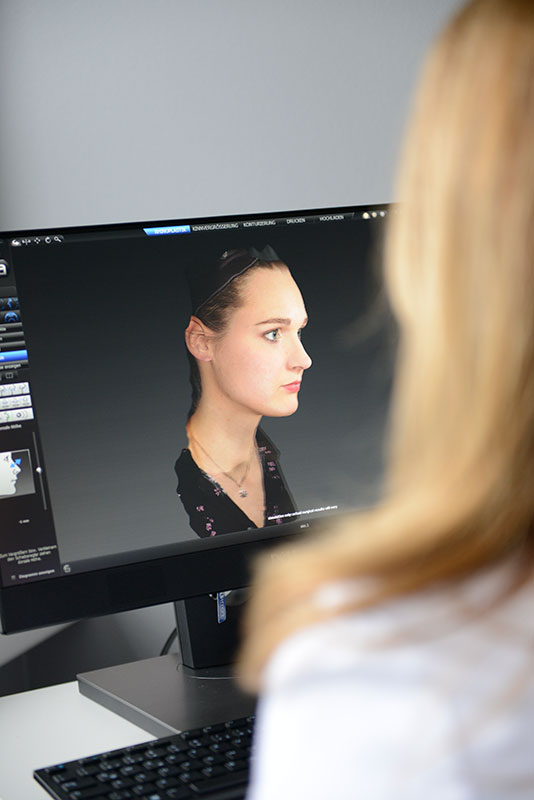 Dr. Lona Raab - Hightech-System Vectra XT - 3D Randering - Planungssicherheit