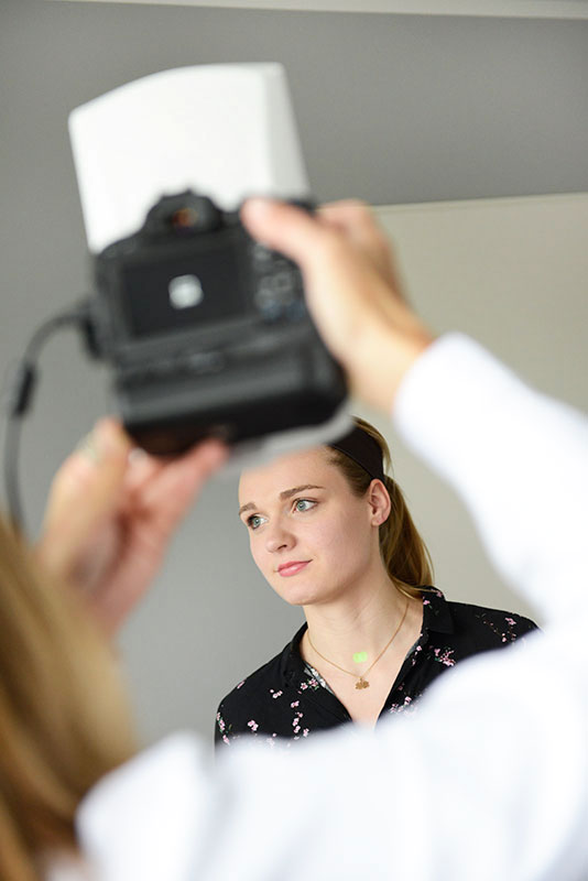 Dr. Lona Raab - Hightech-System Vectra XT - Aufnahmen